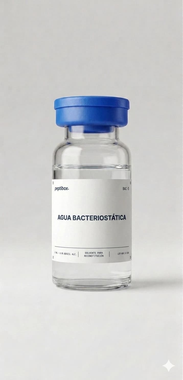 Vial Agua Bacteriostática — 3mL
